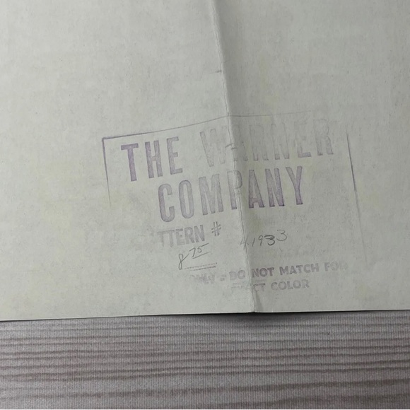 Vintage Wallpaper Sample The Warner Company Pattern 41933 Barber Shop Theme - Picture 7 of 7